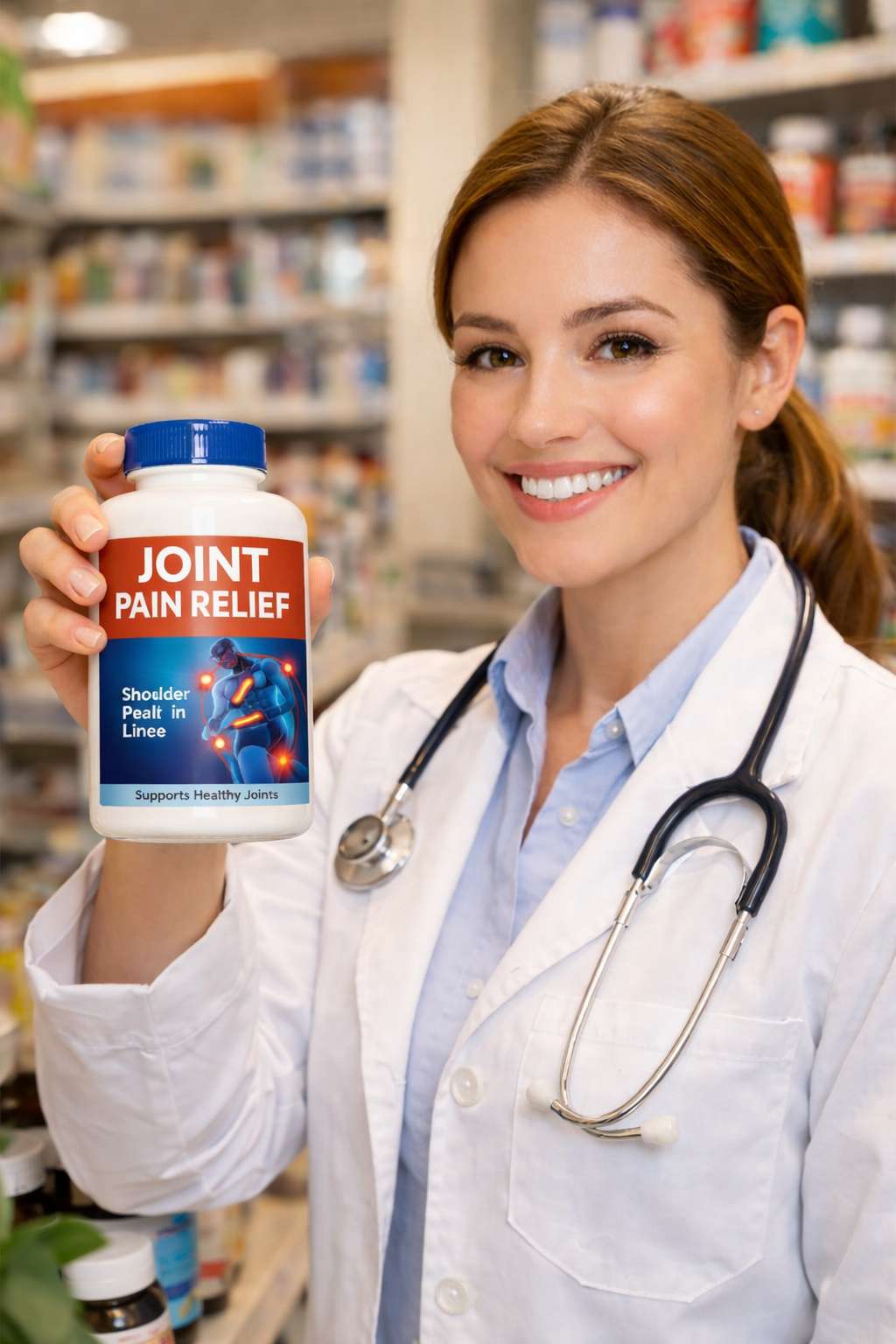 Natural joint pain relief supplement supporting joint health, mobility, flexibility, and cartilage support