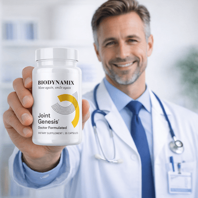 Joint Genesis natural joint support supplement for joint pain relief, flexibility, and mobility